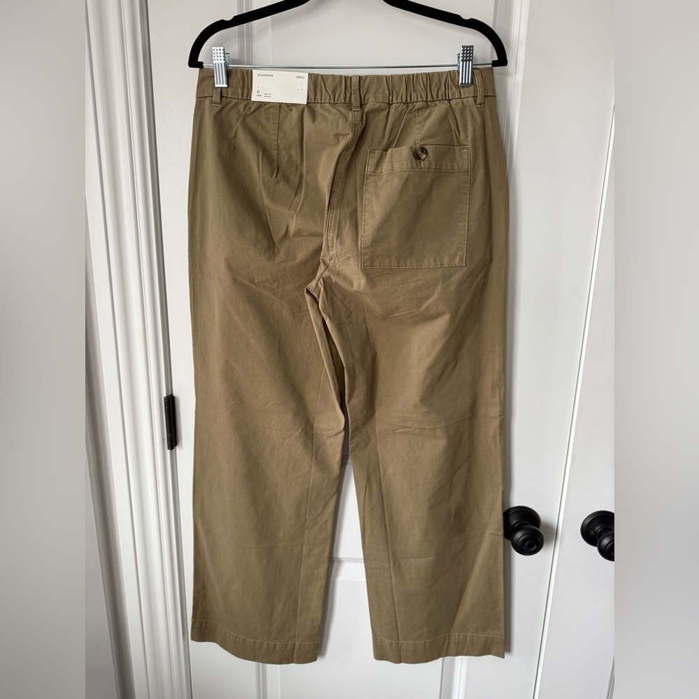 American Eagle Outfitters Women's Tan Stovepipe Trousers - Picture 4 of 6
